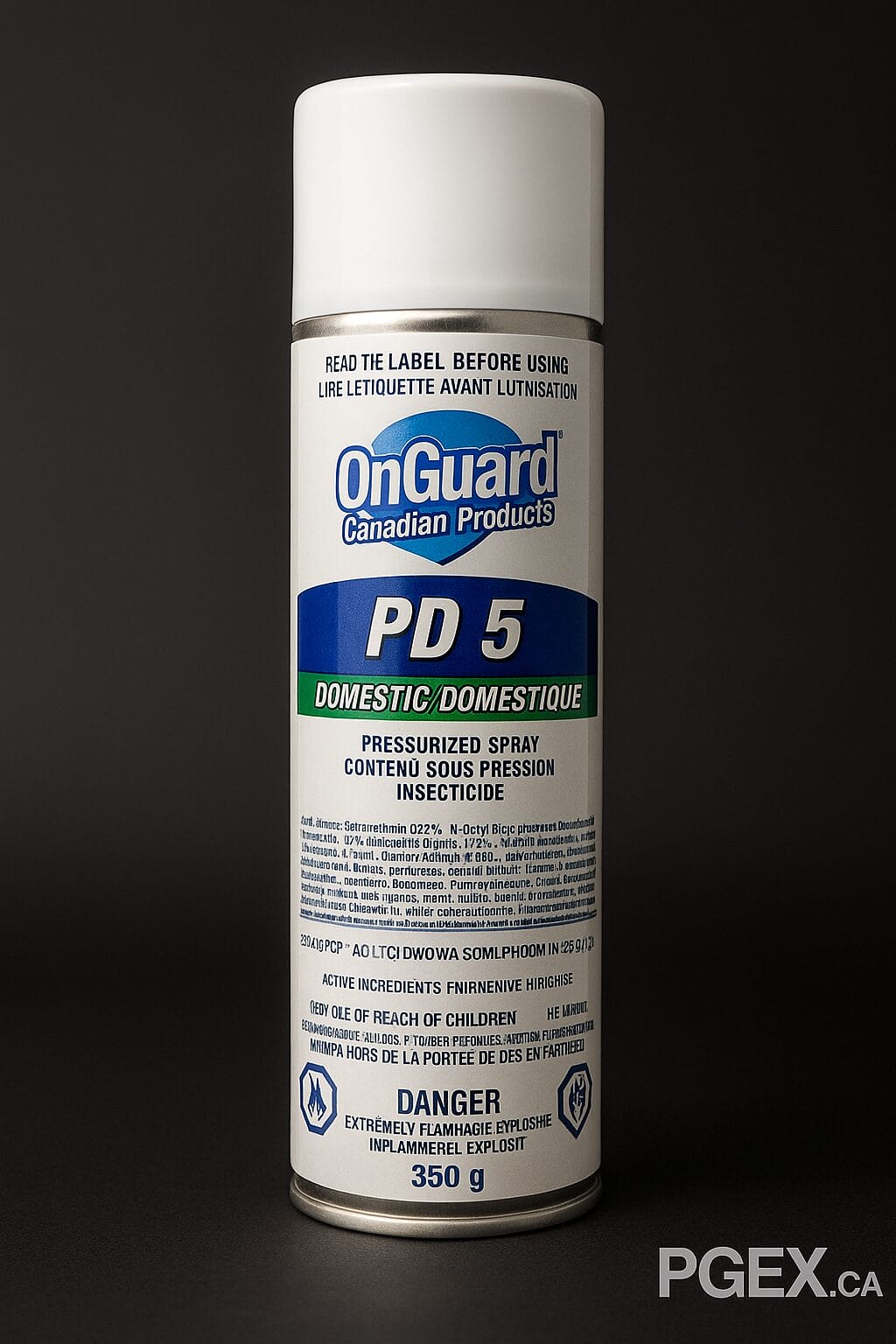 Onguard PD5 – Insecticide domestique en aérosol 350 g