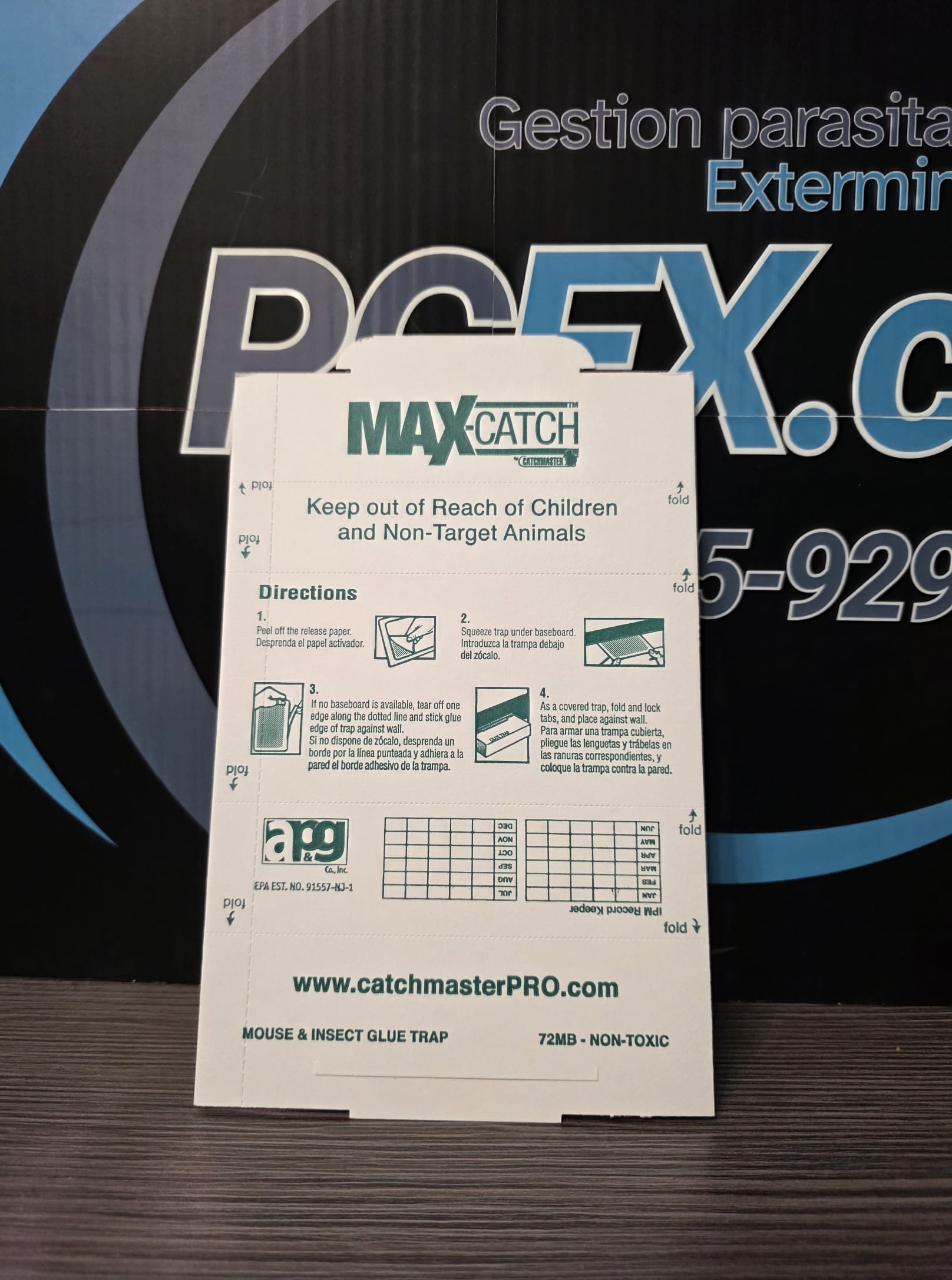 Pièges collants pour souris et insectes, paquet de 6. – Image 2