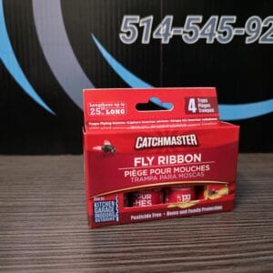 Ruban collant à mouche paquet de 4