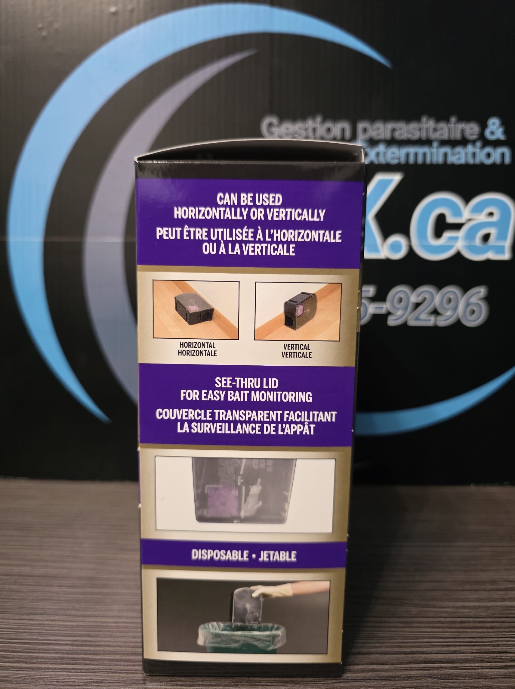 Station d’appât jetable pour rats (1 station) – Image 3